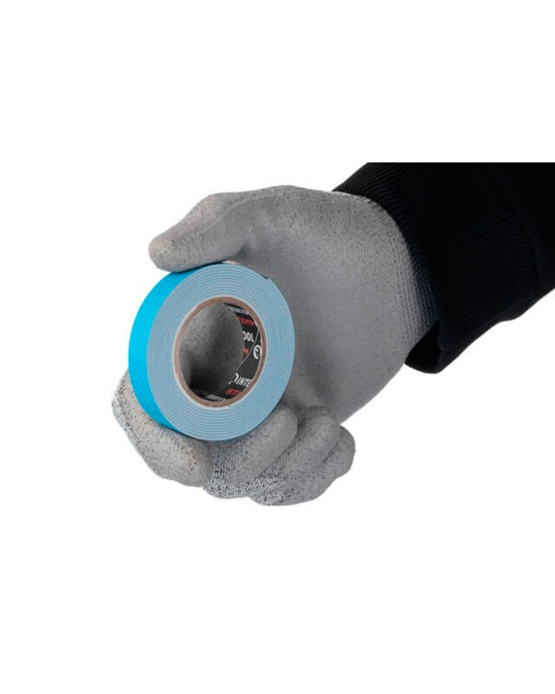 Стрічка двостороння Intertool - 12 мм x 2 м спінена Prof Fix Storm (KT-0820)