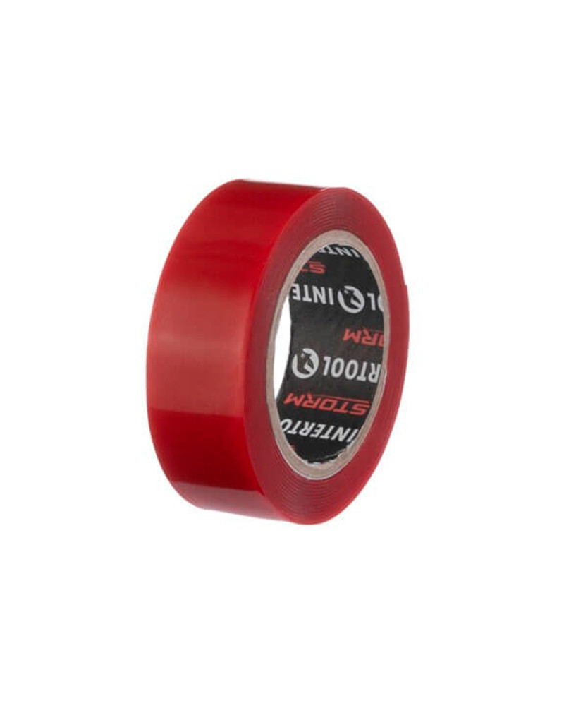 Стрічка двостороння Intertool – 19 x 0,5 мм x 2 м акрил Strong Fix Storm (KT-0823)