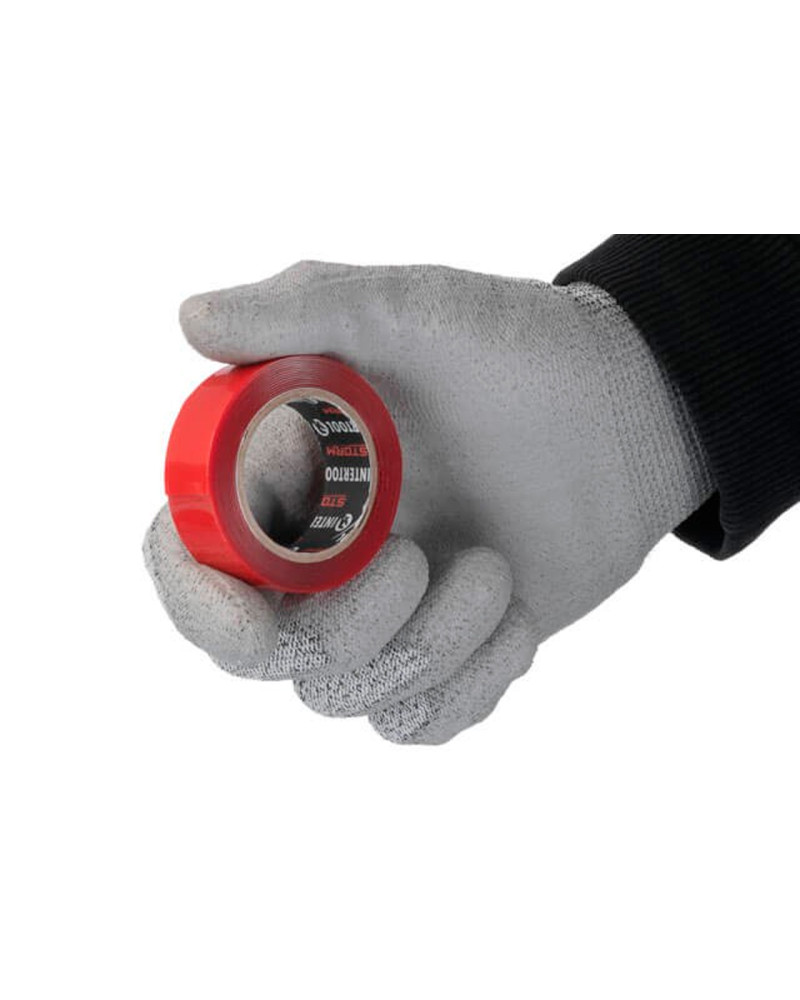 Стрічка двостороння Intertool – 19 x 0,5 мм x 2 м акрил Strong Fix Storm (KT-0823)