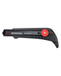 Ніж сегментний Intertool-Storm - 18 мм гвинтовий для лінолеуму (HT-0539)