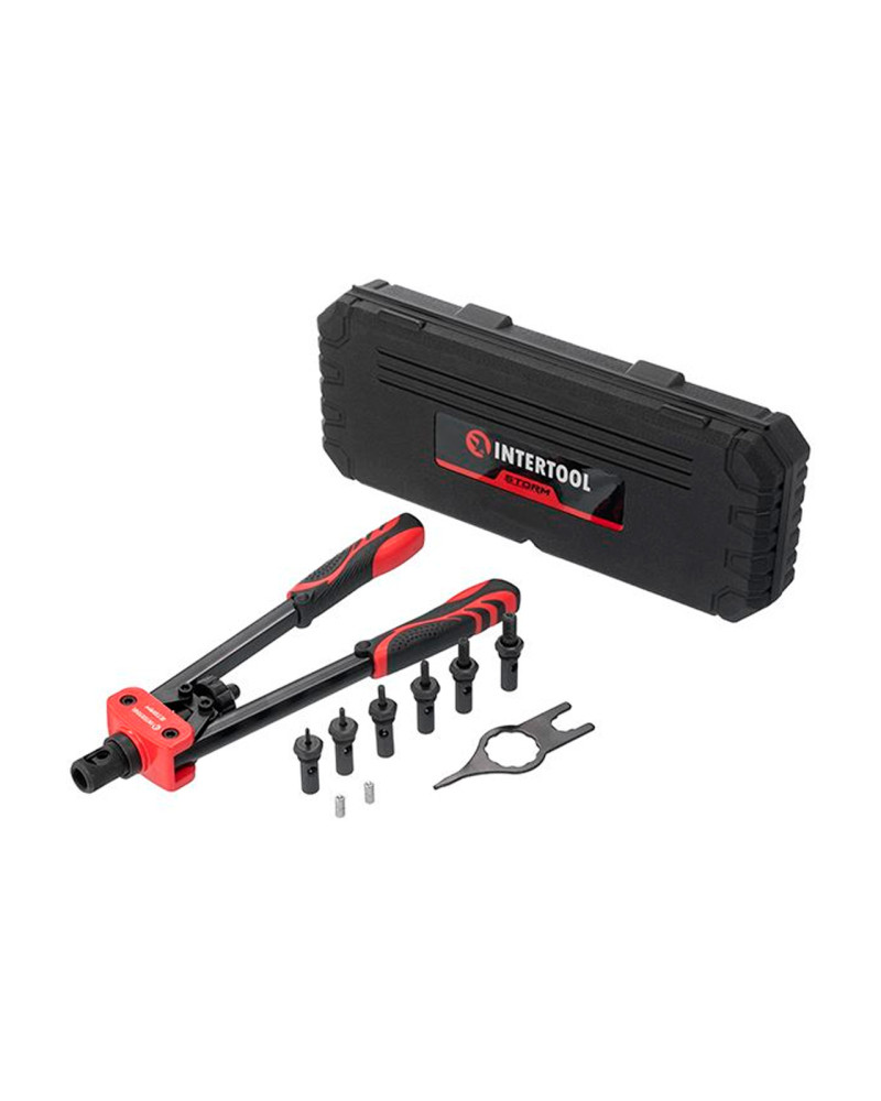 Пістолет для заклепок різьбових Intertool-Storm - 360 мм x М3 x М4 x М5 x М7 x М8 x М10 дворучний (RT-0020)