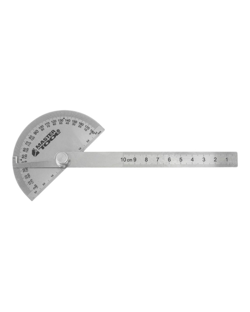 Кутник-транспортир Mastertool - 150 x 90 мм (30-3515)