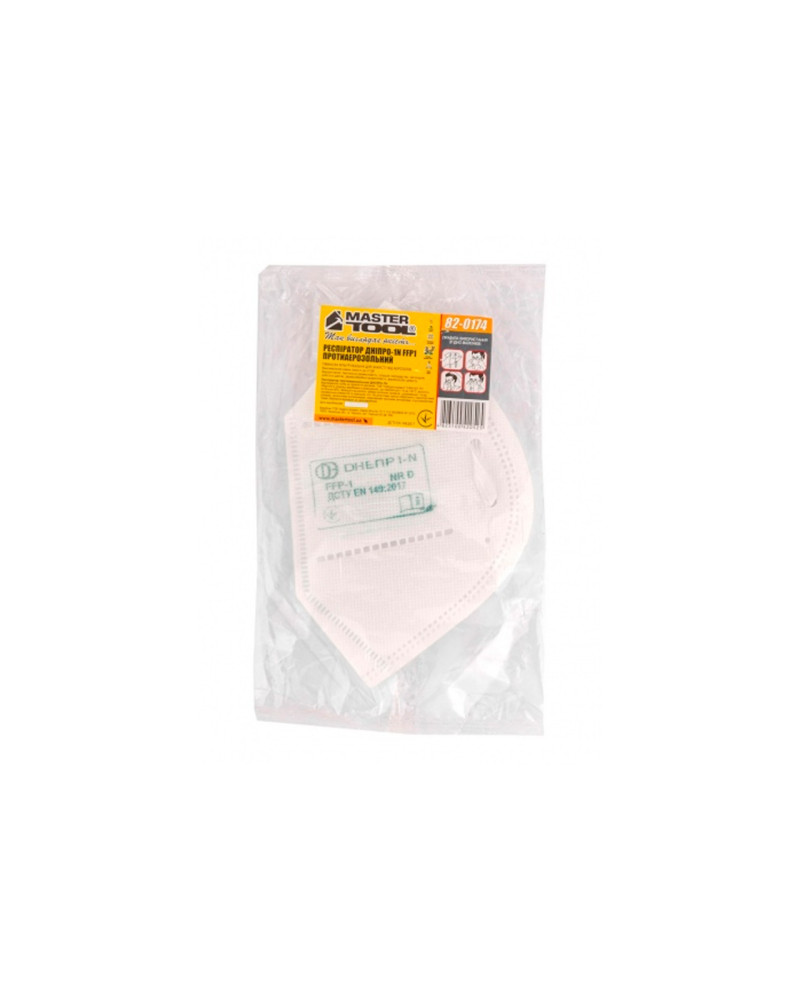 Респіратор Mastertool - Дніпро-1N FFP1 (82-0174)