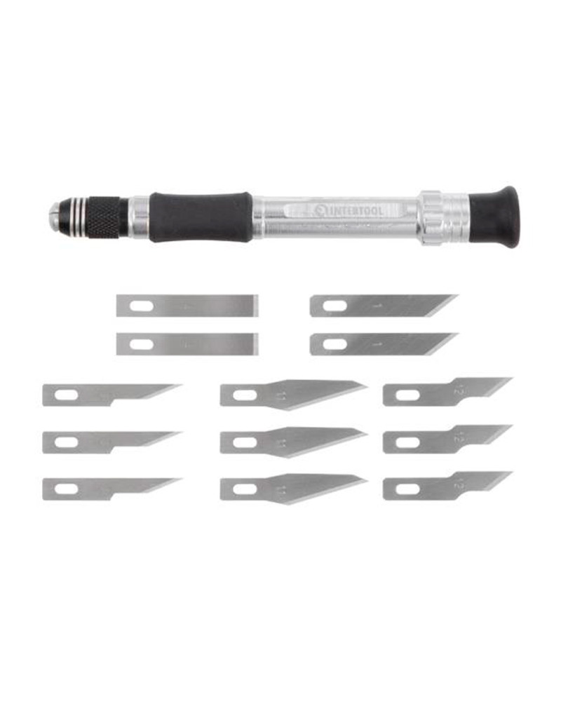 Набор скальпелей Intertool - 14ед (HT-0524)