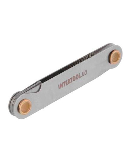 Різьбомір метричний Intertool - 0,5-3мм (12шт) (SD-8400)