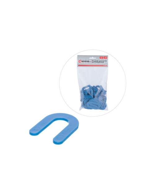 Підкова для плитки Intertool - 2,5мм (50шт) (KT-4943)