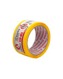 Скотч Intertool - 48мм x 50м x 44мкм жовтий (KT-0916)