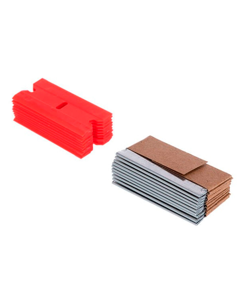 Ніж-скребок для чищення скла Intertool - 40мм (20шт) (HT-0559)