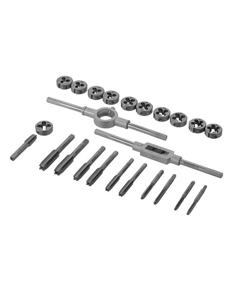 Набір мітчиків та плашок Intertool - M5 x 6 x 8 x 10 x 12 x 1/8