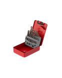 Набір мітчиків та свердлів Intertool - M3 x 4 x 5 x 6 x 7 x 8 x 9 x 10 x12 (18од) (SD-8100)