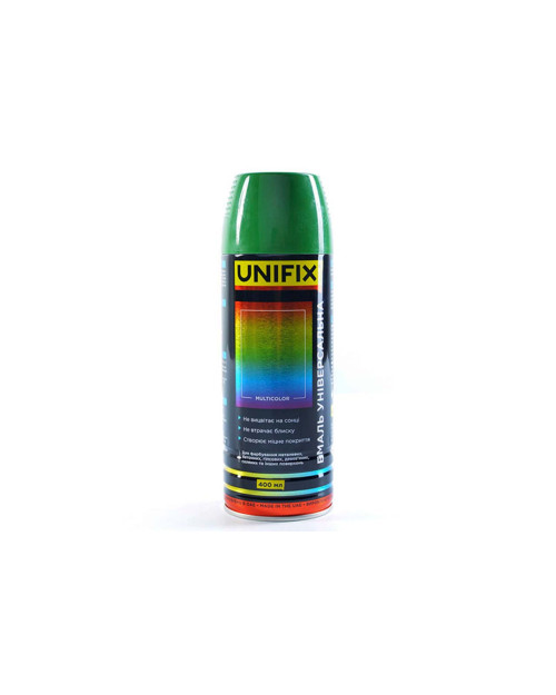 Емаль універсальна Unifix - 400мл RAL 6002 зелений листяний (951025)