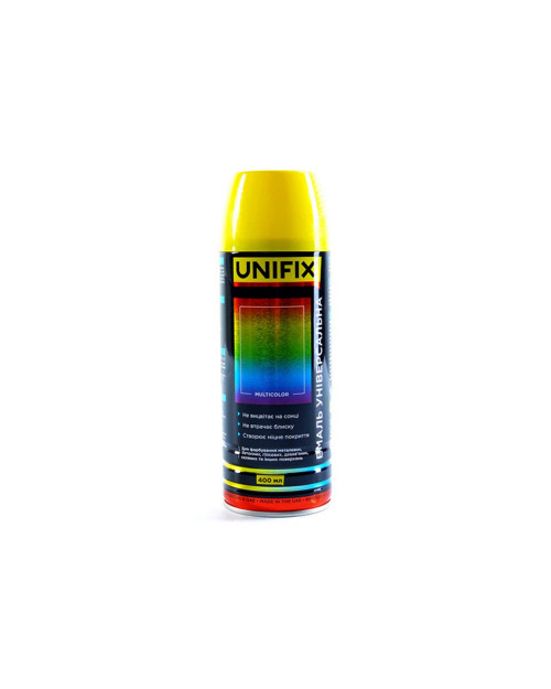 Емаль універсальна Unifix - 400мл RAL 1018 жовтий цинковий (951037)
