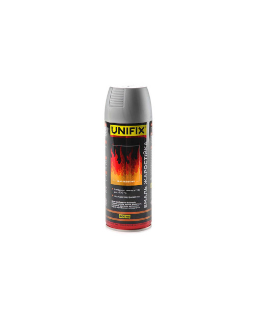 Емаль жаростійка Unifix - 400мл срібло (951071)
