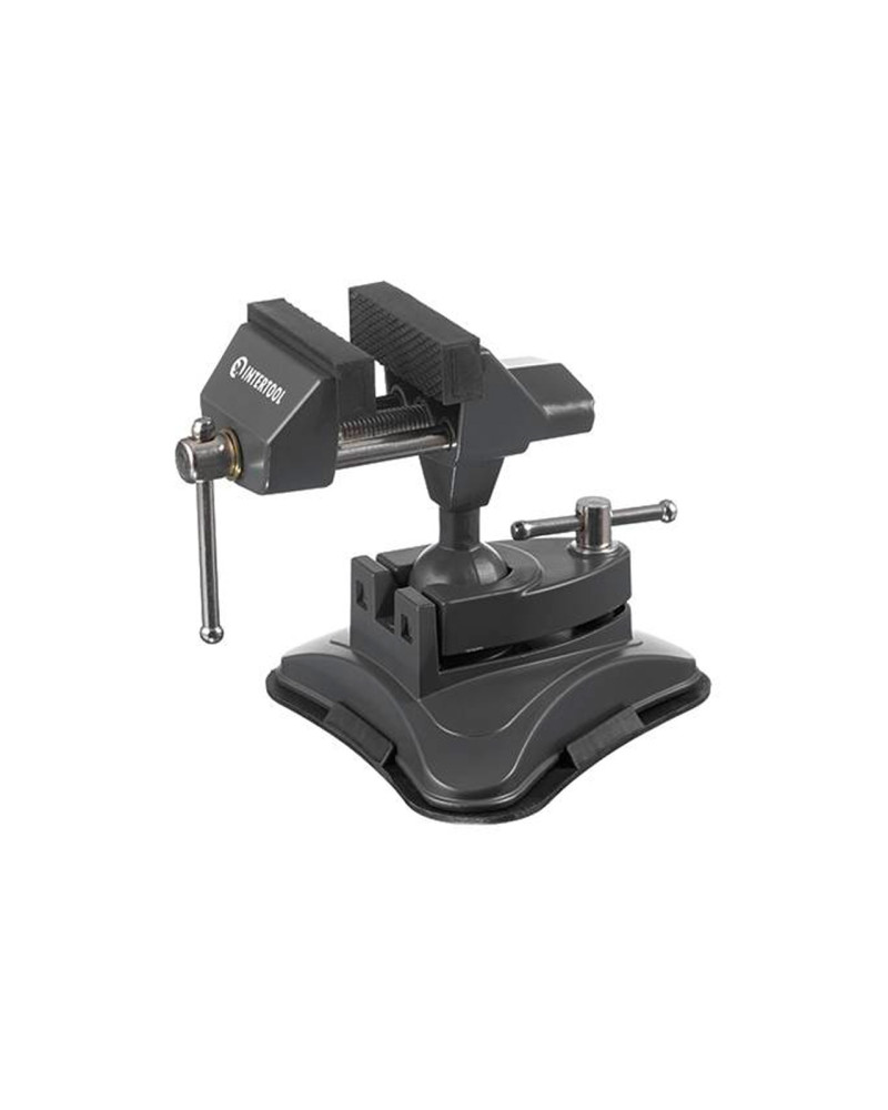 Лещата шарнірні Intertool - 70мм x 360° вакуумне кріплення (HT-0096)