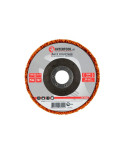 Диск зачистний спінений Intertool - 125 x 13мм x P46 помаранчевий (BT-0605)