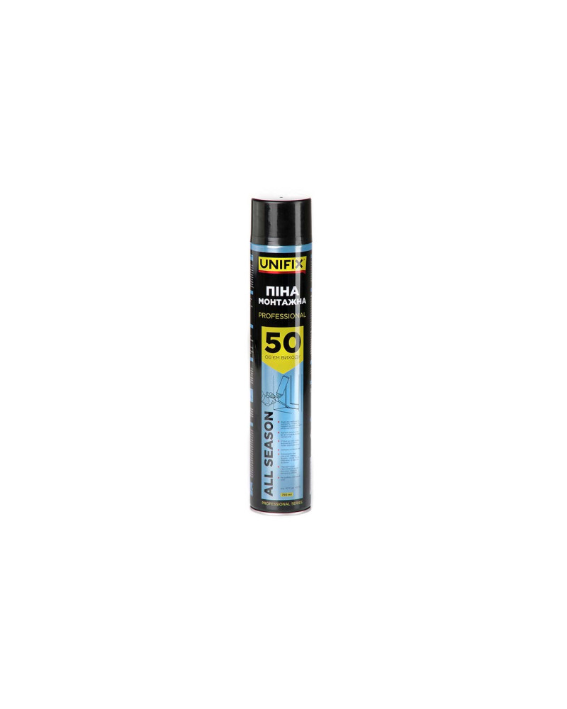 Піна монтажна Unifix - 750мл x 800г x 50л PRO (951286)