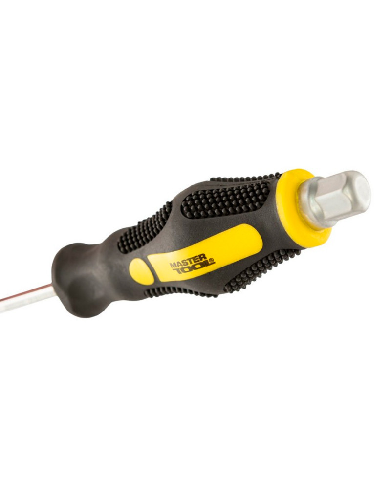 Набір викруток ударних Mastertool - PH2 x PH3 x SL6 x SL8 (4шт) (40-1154)
