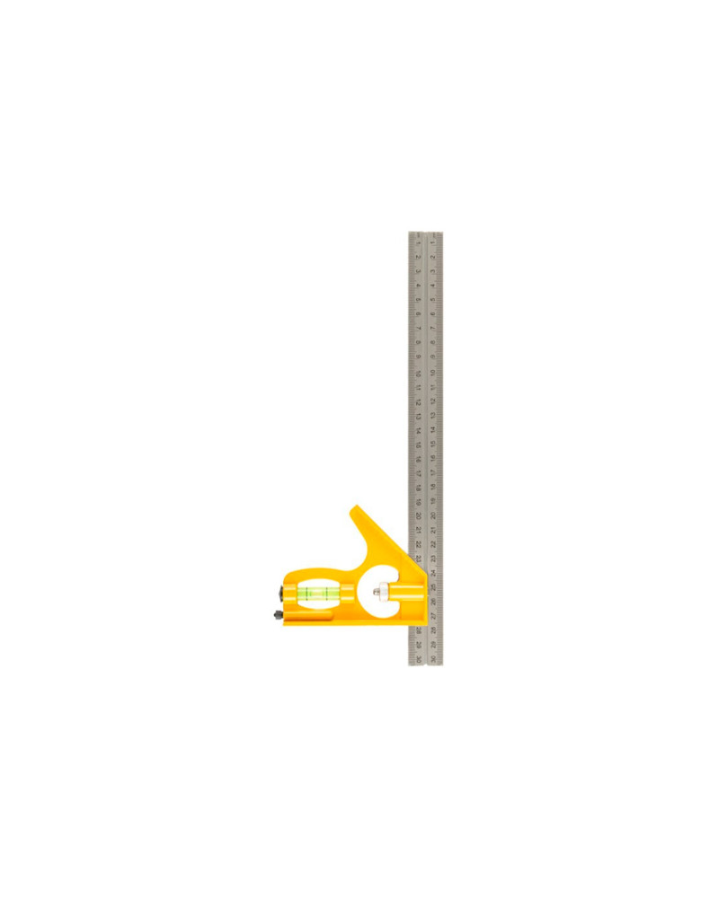 Кутник столяра Mastertool - 300мм x 90° x 45° (30-3510)