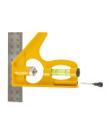 Кутник столяра Mastertool - 300мм x 90° x 45° (30-3510)