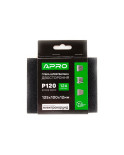 Губка шліфувальна Apro - 125 x 100 x 12мм x P120 (828124)