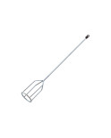 Міксер для гіпсу Intertool - 100 x 600 x 10мм (HT-4006)