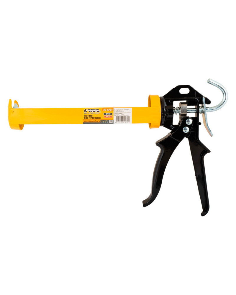Пістолет для силікону Mastertool - 355мм напіввідкритий (80-0234)