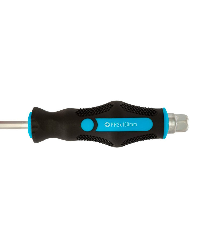 Викрутка ударна Mastertool - РН2 x 100мм HEX (49-6210)