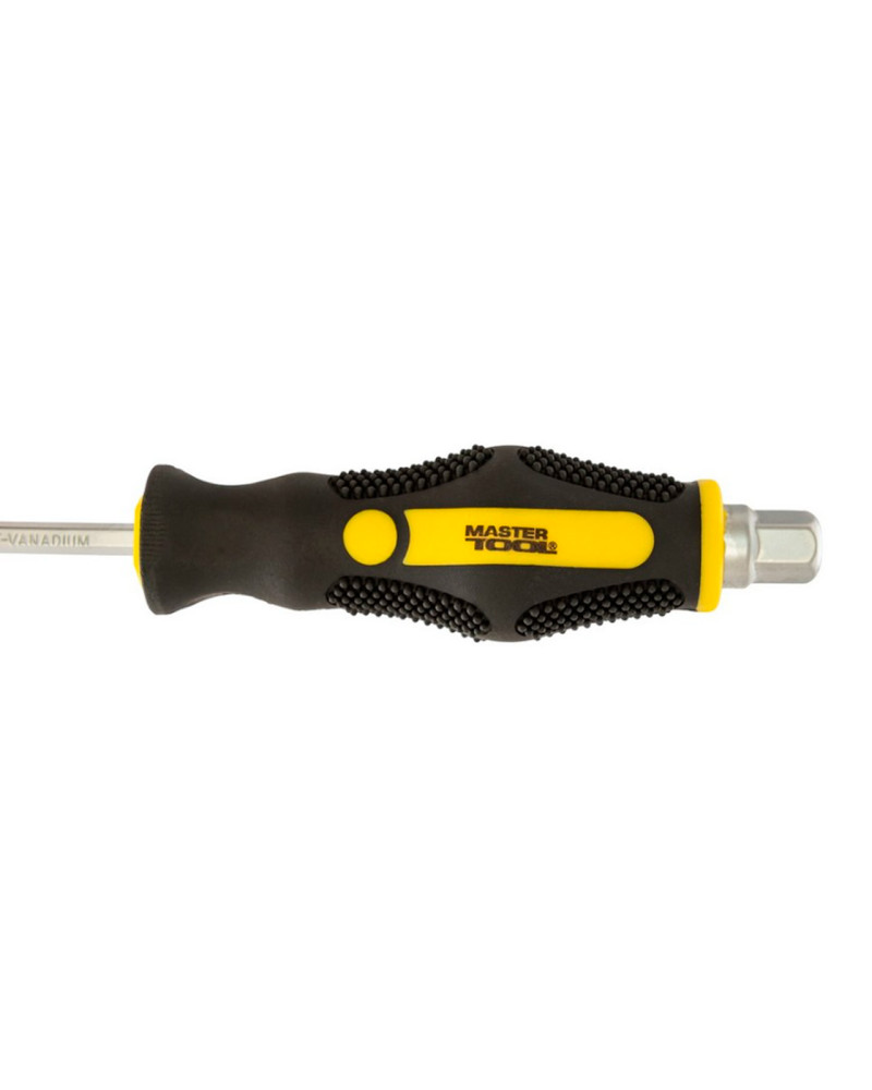 Викрутка ударна Mastertool - SL5 x 75мм HEX (49-6575)