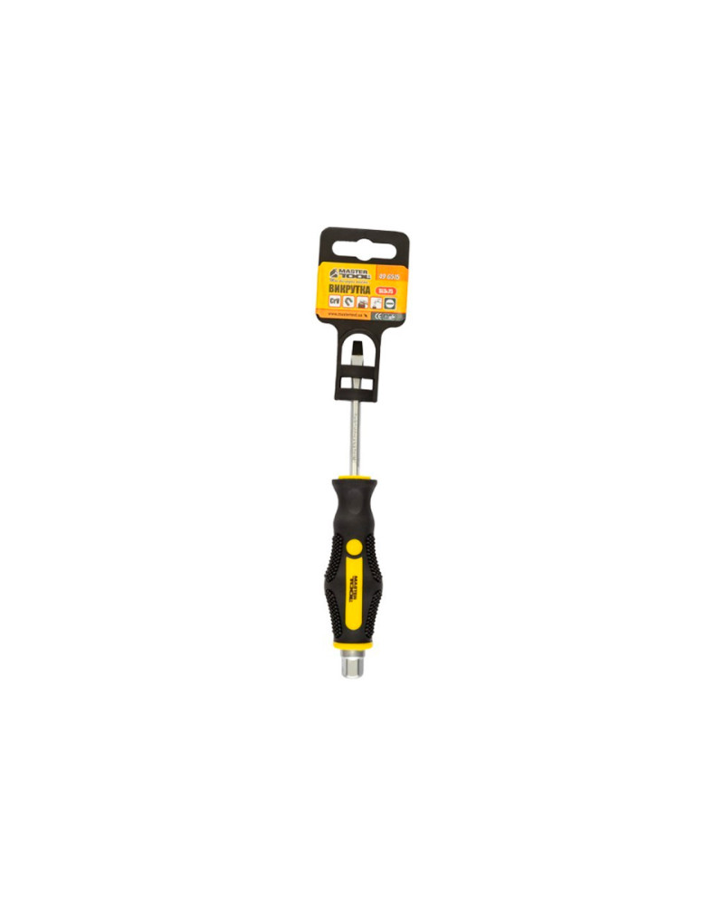 Викрутка ударна Mastertool - SL5 x 75мм HEX (49-6575)