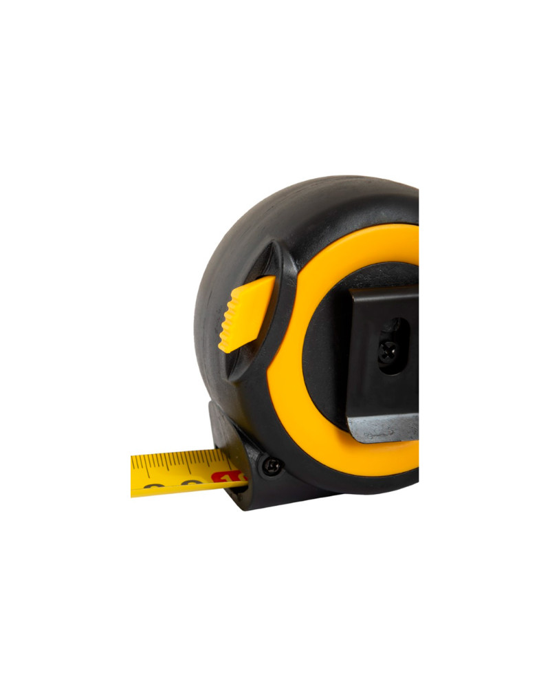 Рулетка Mastertool - 7,5м x 25мм магніт гумова автостоп (61-0725)