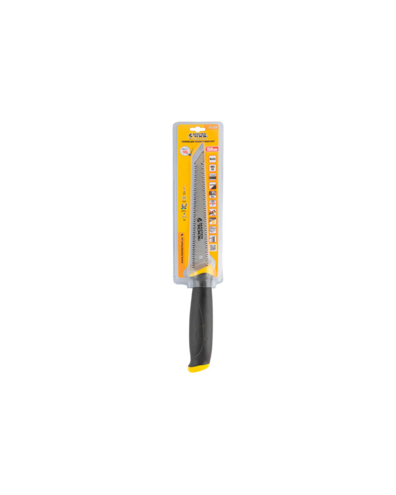 Ножівка по гіпсокартону Mastertool - 150мм x 9T x 2D (14-2720)