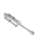 Ключ балонний хрестовий розкладний Intertool - 17 x 19 x 21 x 23мм (HT-1596)