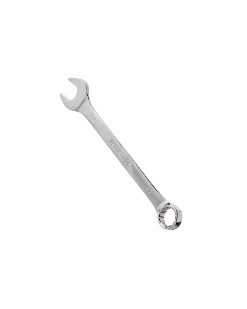 Набір ключів ріжково-накидних Intertool - 6-22мм в чохлі PRO (15шт) (XT-1514)