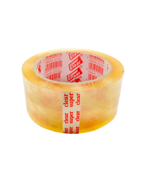 Скотч Super Clear - 45мм x 45мкм x 150 прозорий (Д-С150)