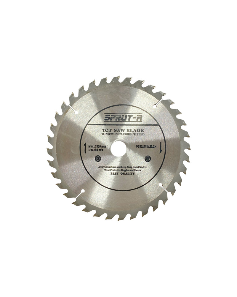 Диск пильний по дереву Sprut - 200 x 22,2[20]мм x 36T (П-DP-9230)