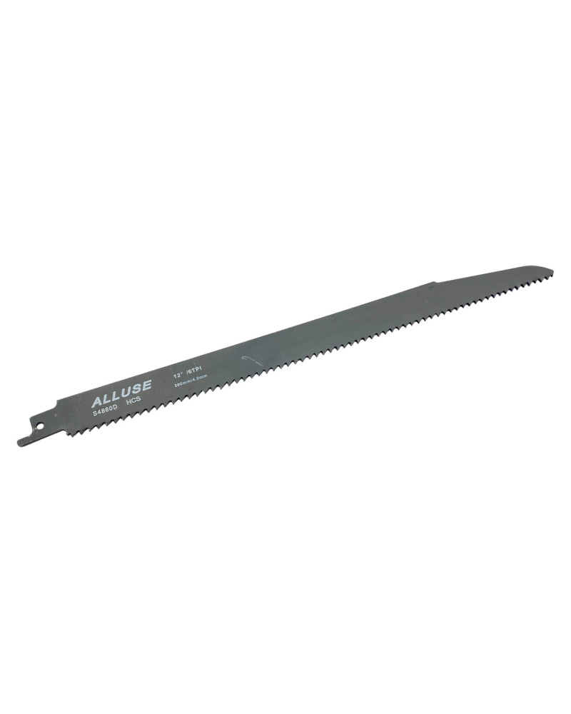 Полотно пильне для пили шабельної Alluse - S4860D 300 x 4мм x 6T дерево (П-S4860D)