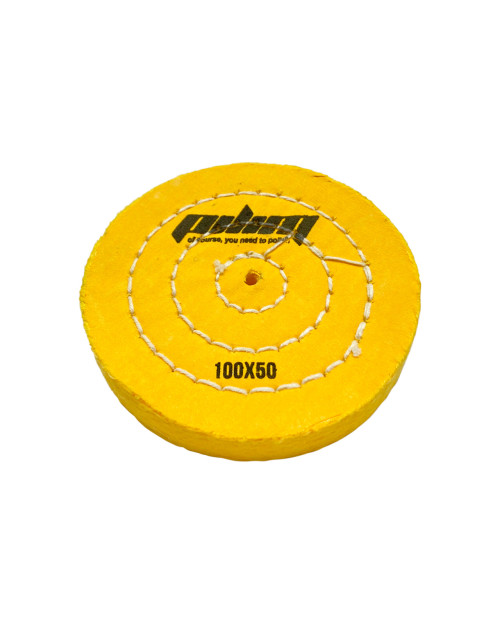 Круг мусліновий Sprut - 100мм x 50 шарів жовтий (П-KM-126103)