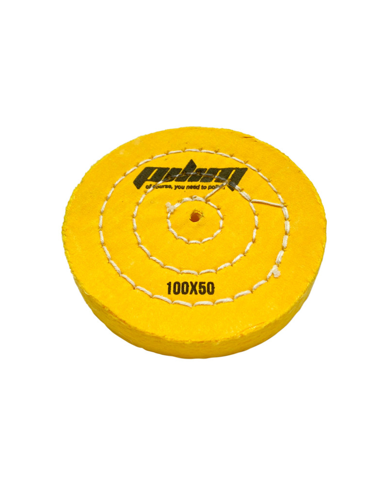 Круг мусліновий Sprut - 100мм x 50 шарів жовтий (П-KM-126103)