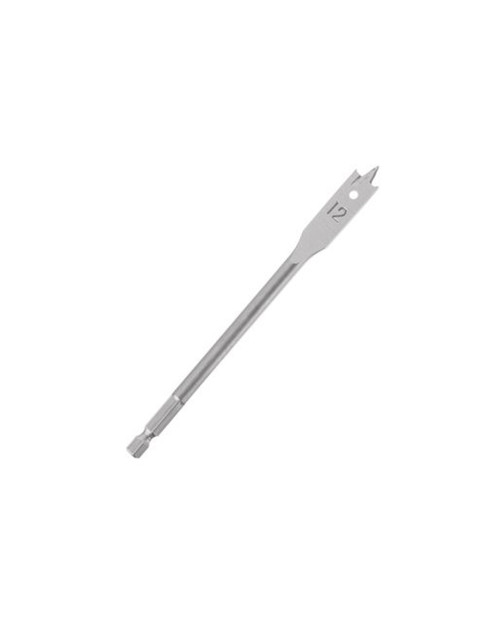 Свердло по дереву пір'яне Intertool - 12 x 150мм HEX (SW-0012)