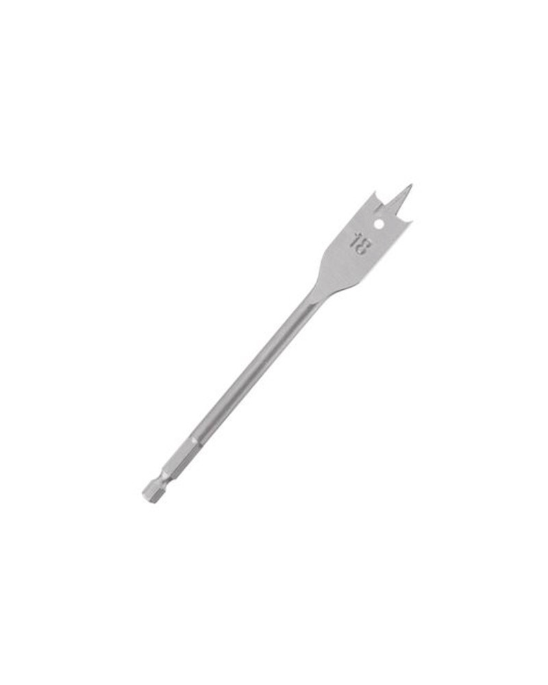 Свердло по дереву пір'яне Intertool - 18 x 150мм HEX (SW-0018)