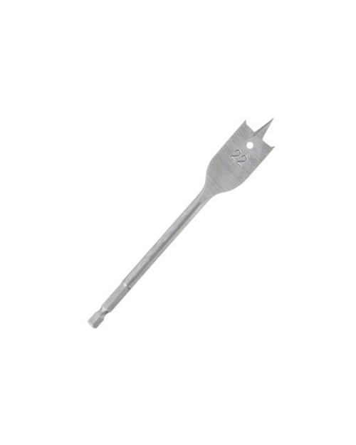 Свердло по дереву пір'яне Intertool - 22 x 150мм HEX (SW-0022)