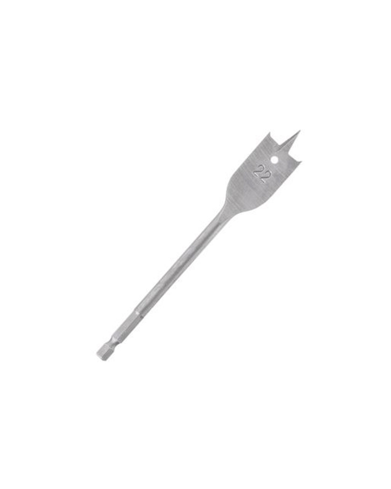 Свердло по дереву пір'яне Intertool - 22 x 150мм HEX (SW-0022)