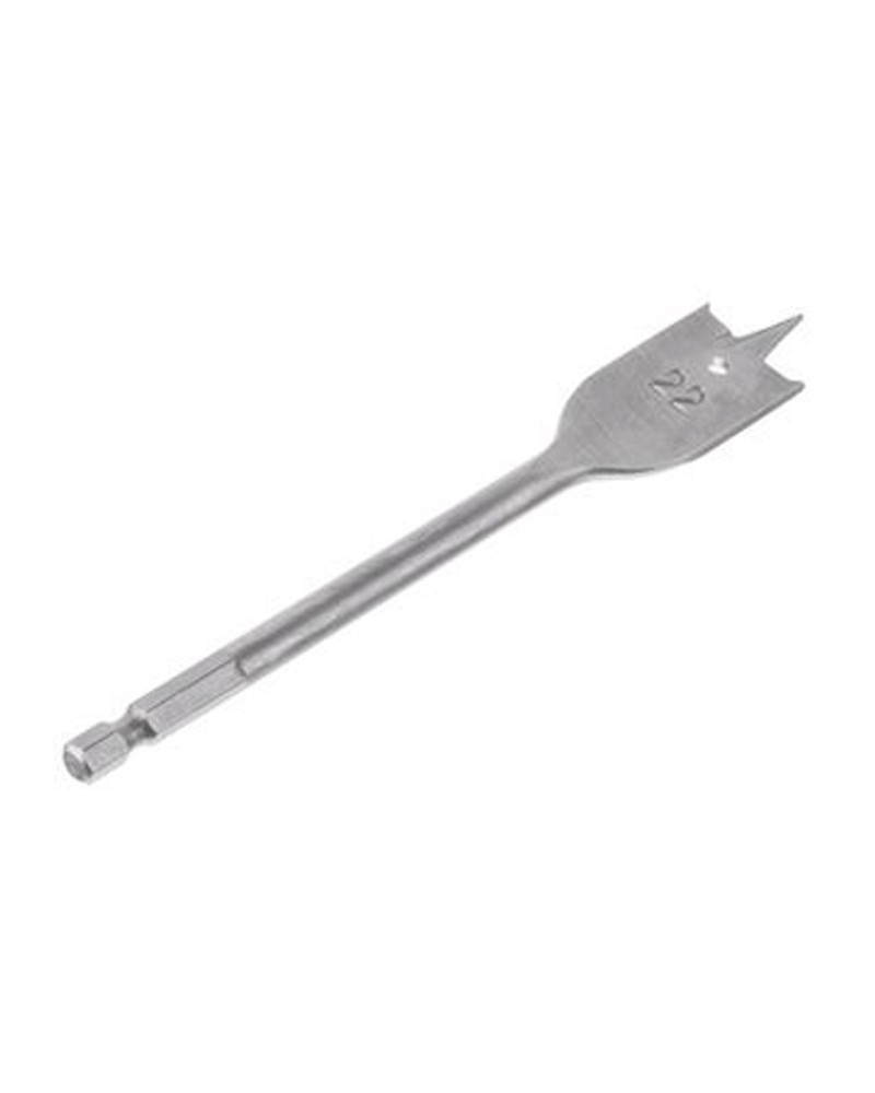 Свердло по дереву пір'яне Intertool - 22 x 150мм HEX (SW-0022)