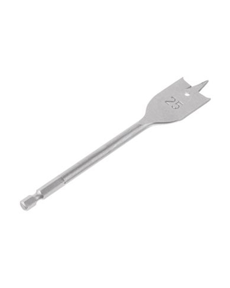 Свердло по дереву пір'яне Intertool - 25 x 150мм HEX (SW-0025)