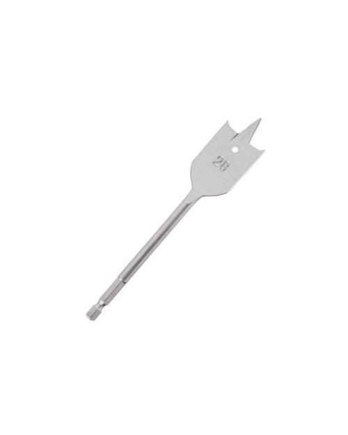 Свердло по дереву пір'яне Intertool - 28 x 150мм HEX (SW-0028)