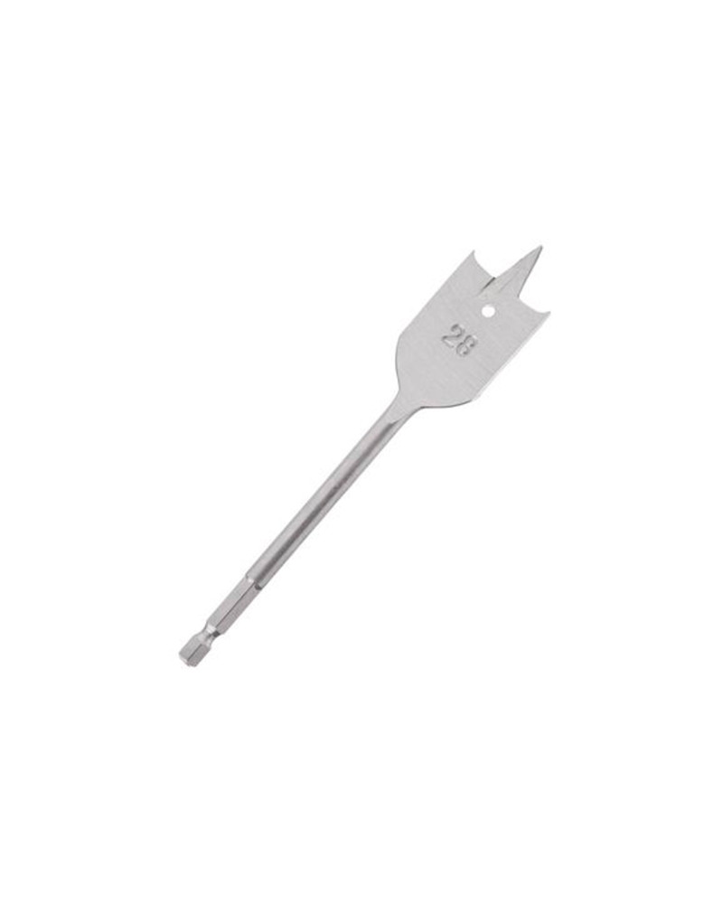 Свердло по дереву пір'яне Intertool - 28 x 150мм HEX (SW-0028)