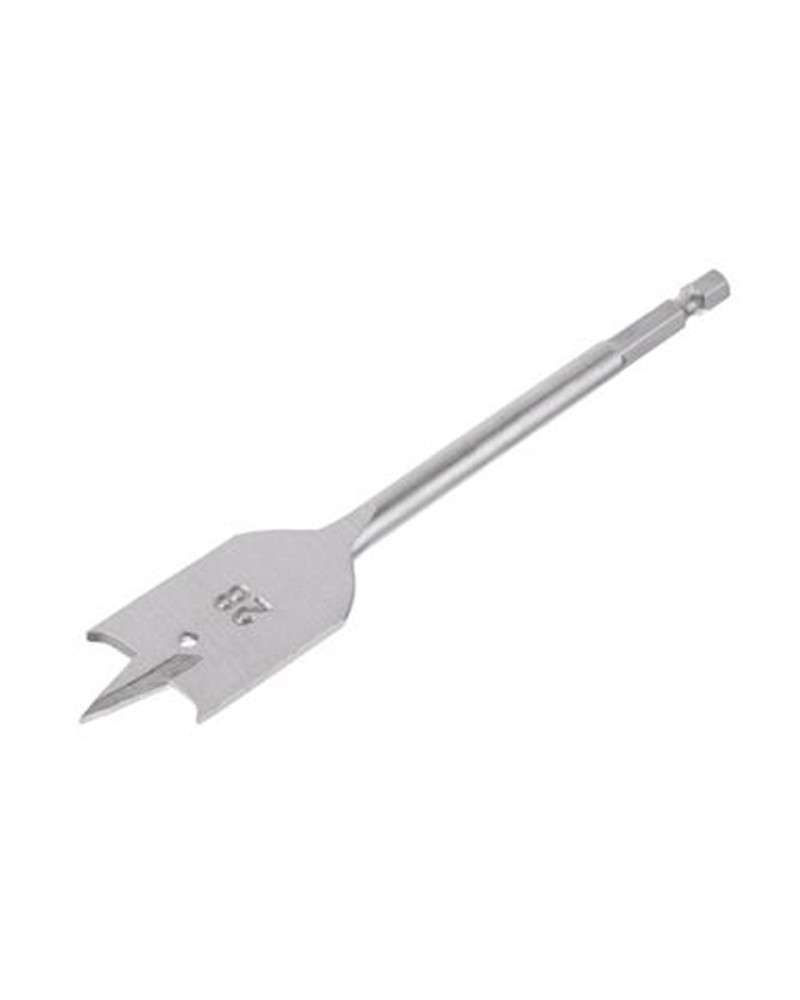 Свердло по дереву пір'яне Intertool - 28 x 150мм HEX (SW-0028)