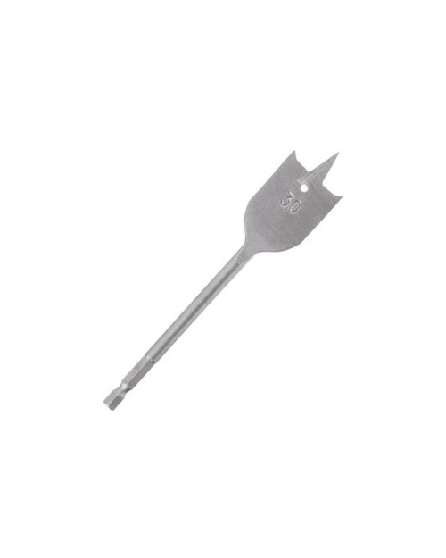 Свердло по дереву пір'яне Intertool - 30 x 150мм HEX (SW-0030)