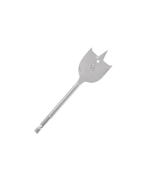 Свердло по дереву пір'яне Intertool - 38 x 150мм HEX (SW-0038)