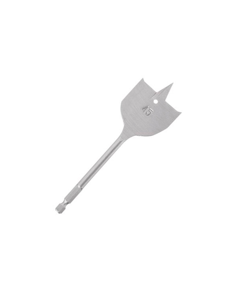 Свердло по дереву пір'яне Intertool - 45 x 150мм HEX (SW-0045)